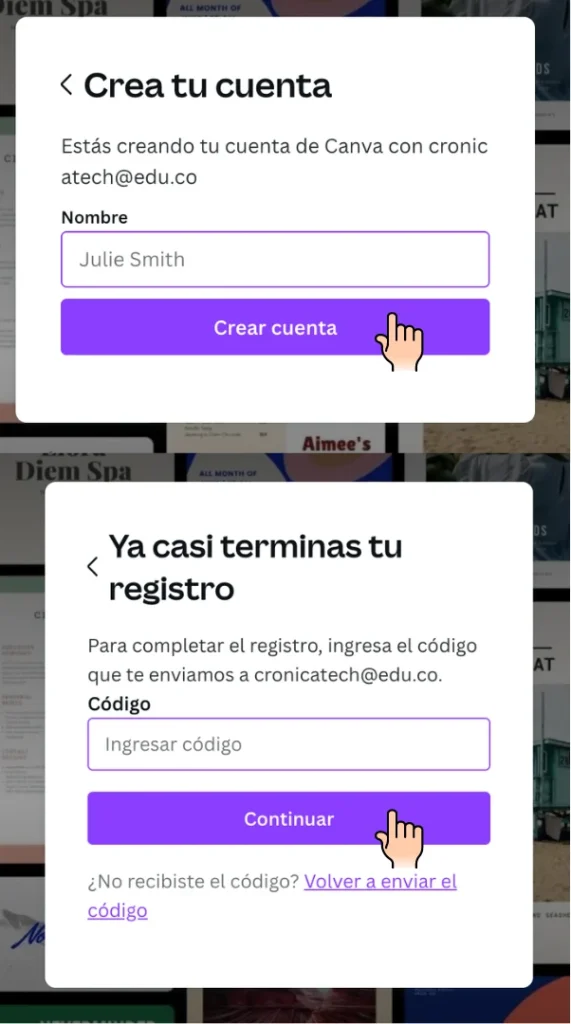 Cómo hacer invitaciones en Canva