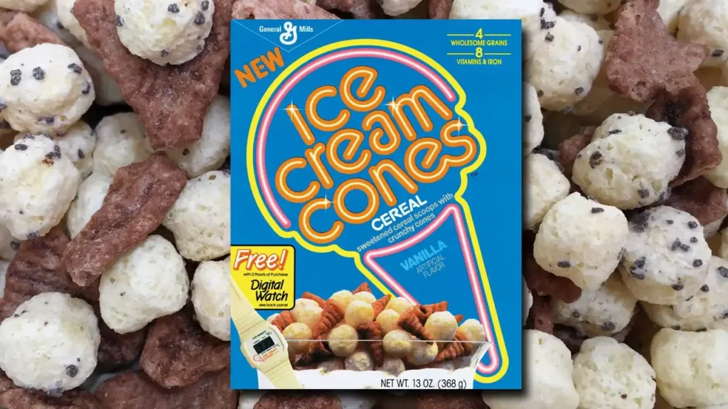 Cereal Ice Cream Cones