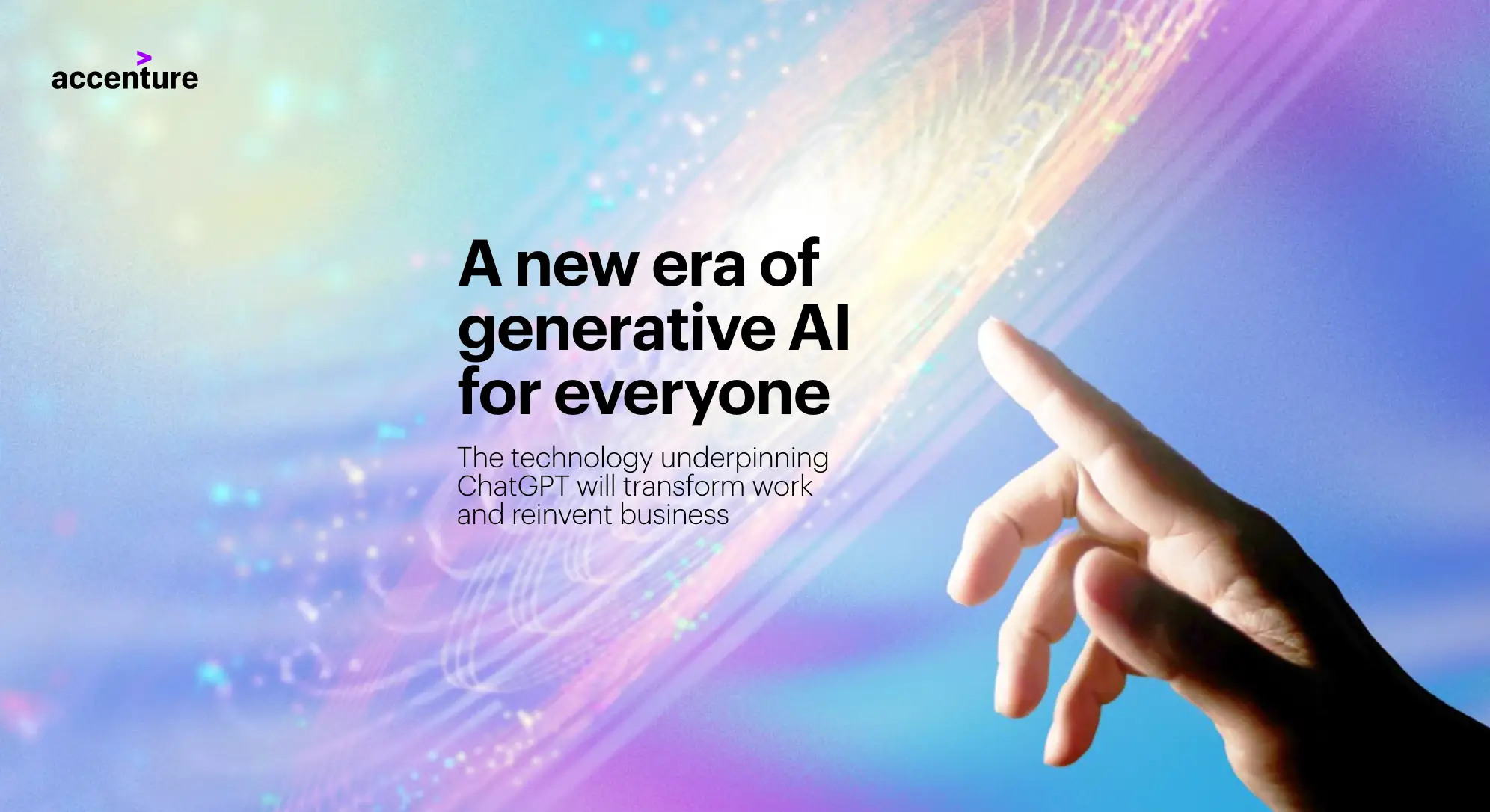 Imagen de Accenture sobre IA