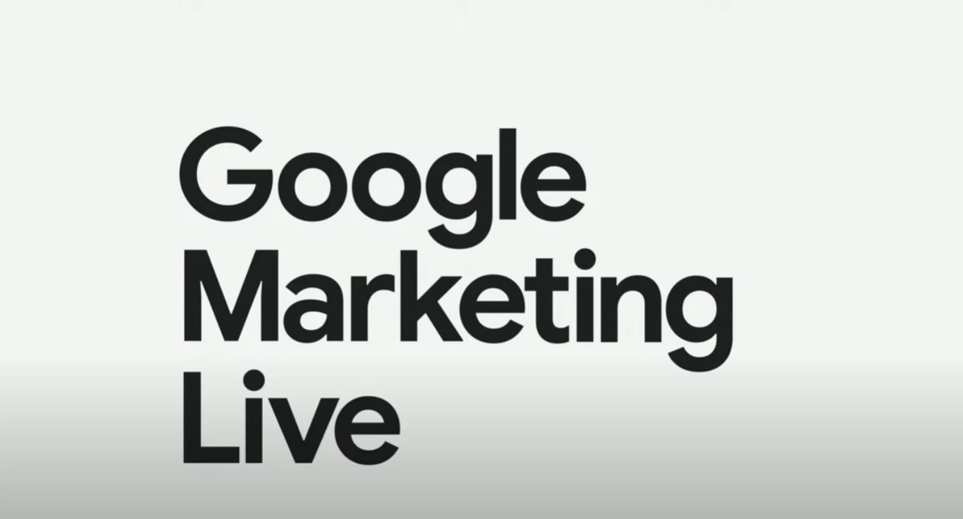 Captura de pantalla del Google Marketing Live