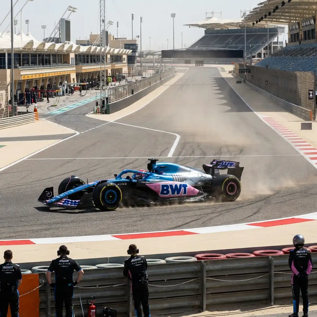 Alpine en los test de Bahréin 2026: el fin de una era y el motor Mercedes. Alpine estrena en Bahréin su era como cliente de Mercedes tras abandonar los motores Renault. Análisis del A526, Colapinto y el plan de Briatore.