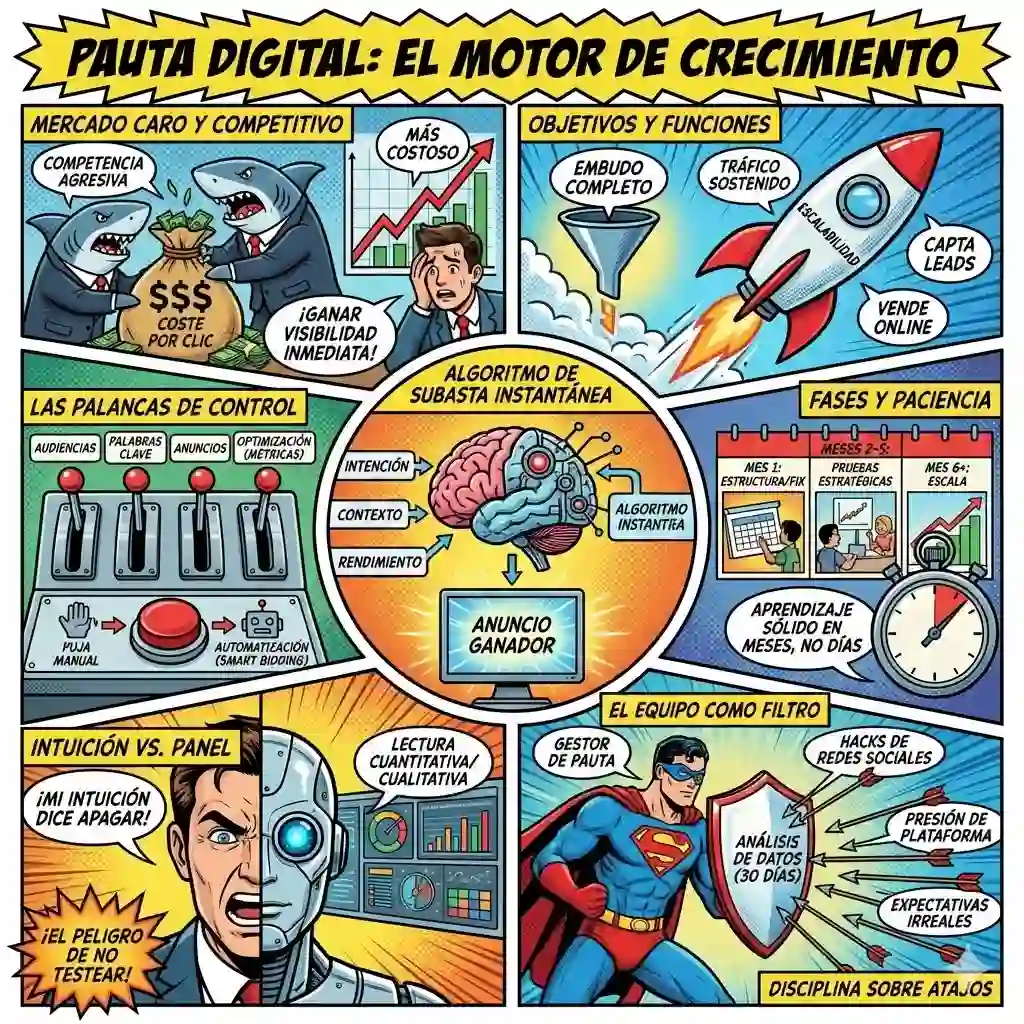 Guía de pauta digital 2026