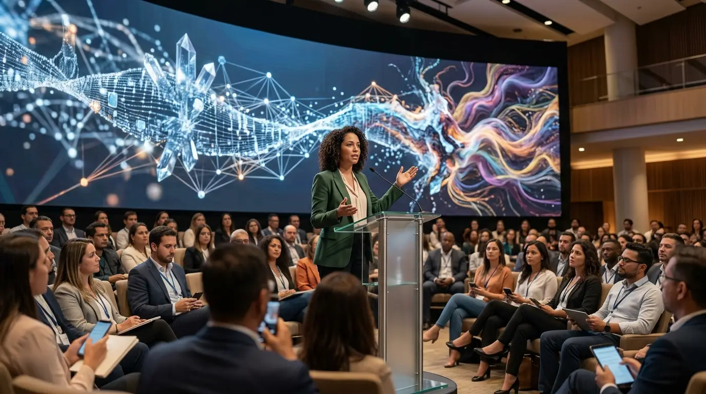 La integridad de la información ante la IA en 2026. Descubre los desafíos discutidos en el Innovation Land Summit 2026 sobre la integridad de la información y el impacto de la IA generativa en la sociedad.