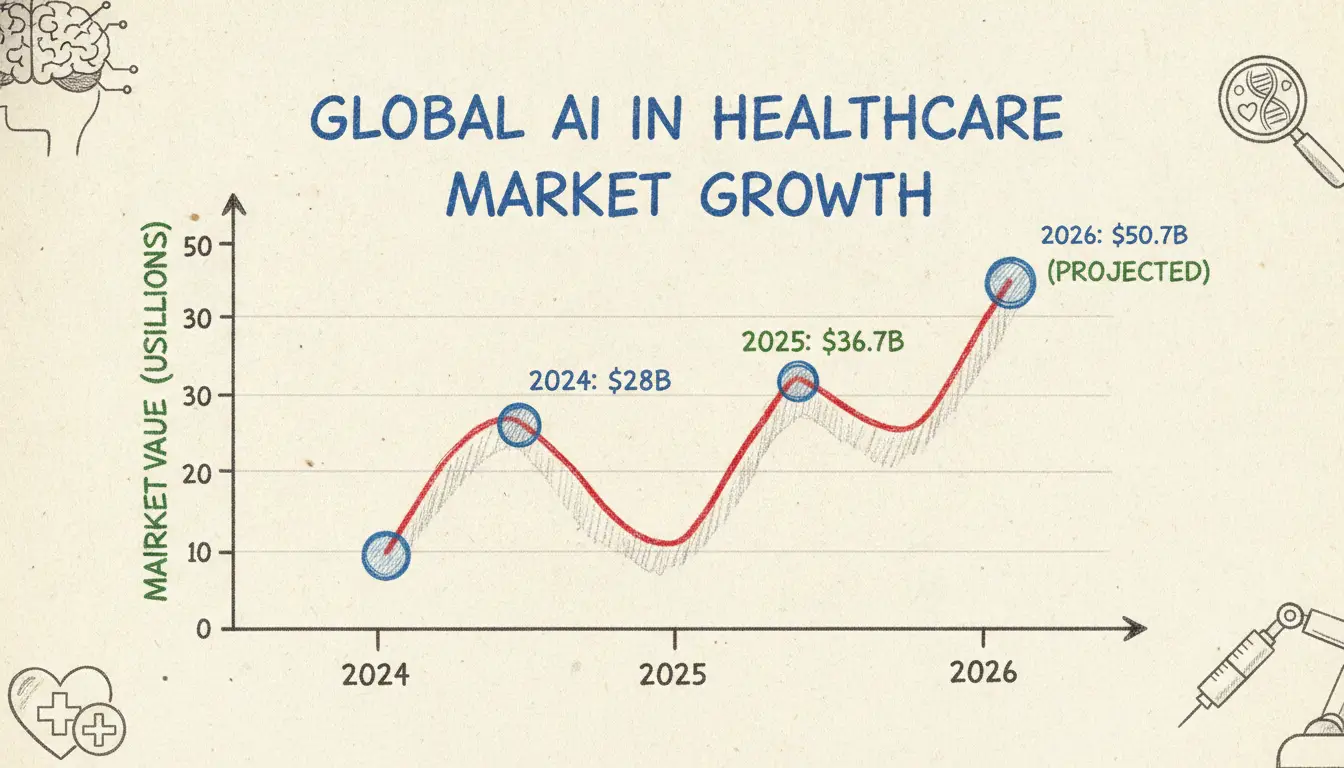 AI in Medicine: Transformation and Trends Through 2026 1 Global AI in Medicine Market Growth Projections 2024-2026.