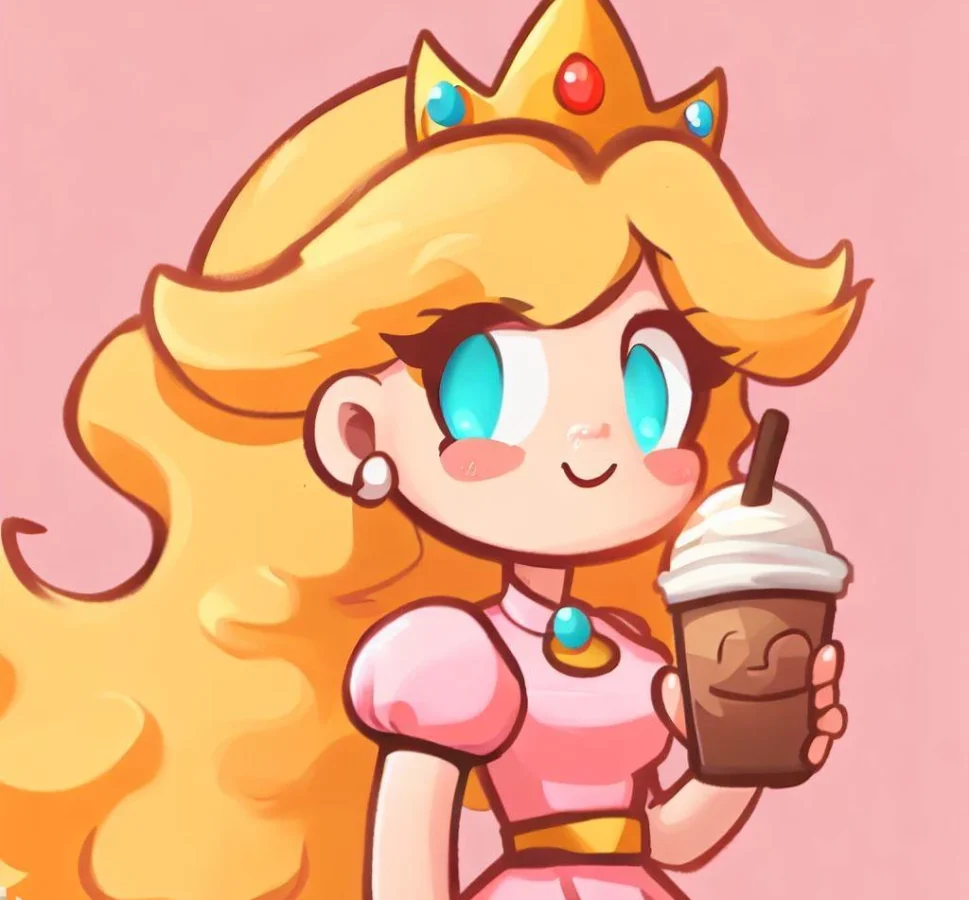 estafador inteligencia ganador Cómo preparar la bebida de la princesa Peach en Starbucks